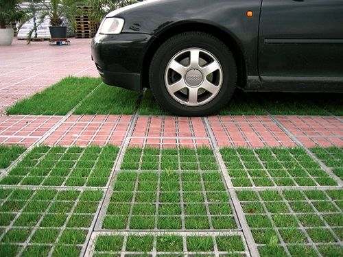 Преимущества использования газонных решеток для парковки