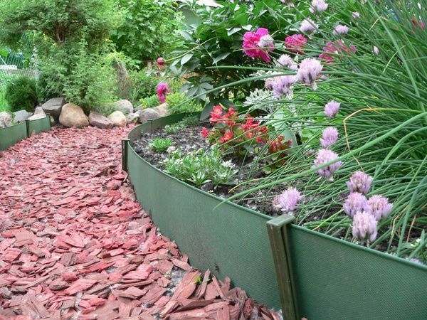 Декор для сада - садовая бордюрная лента