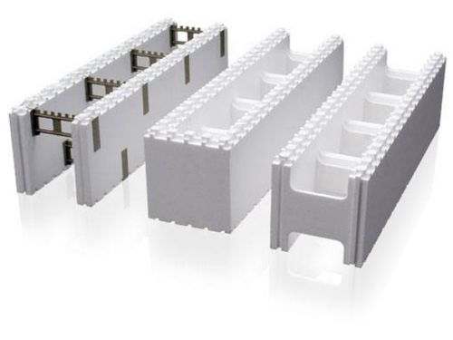 Блоки используемые в системе несъемной опалубки из пенополистирола